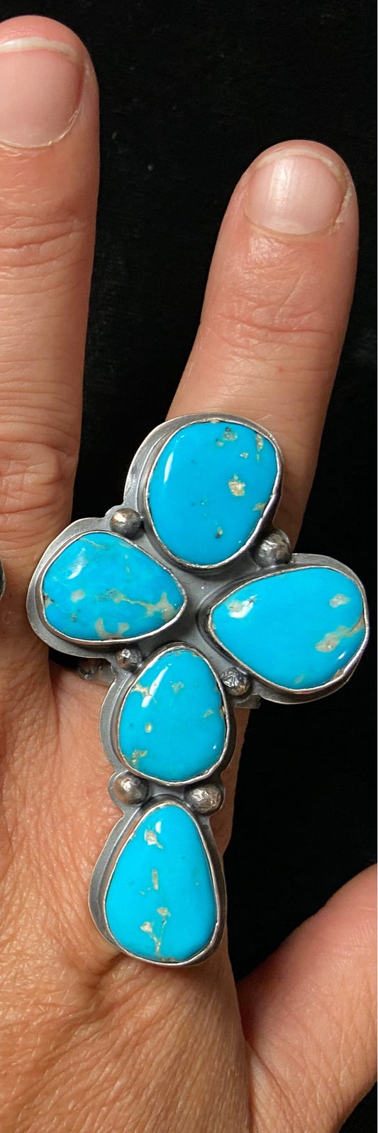 White Water Turquoise Ring