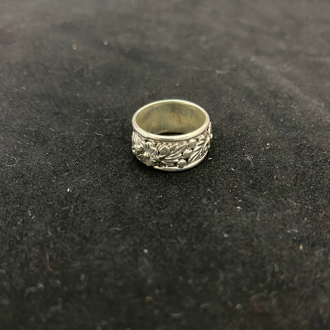 Silver Band Ring-6.0