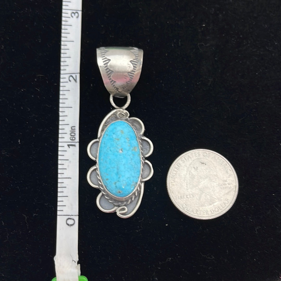 Sonoran Blue Turquoise Pendant