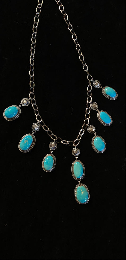 Kingman Turquoise Necklace