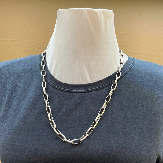 Handmade Paperclip 24-inch Necklace