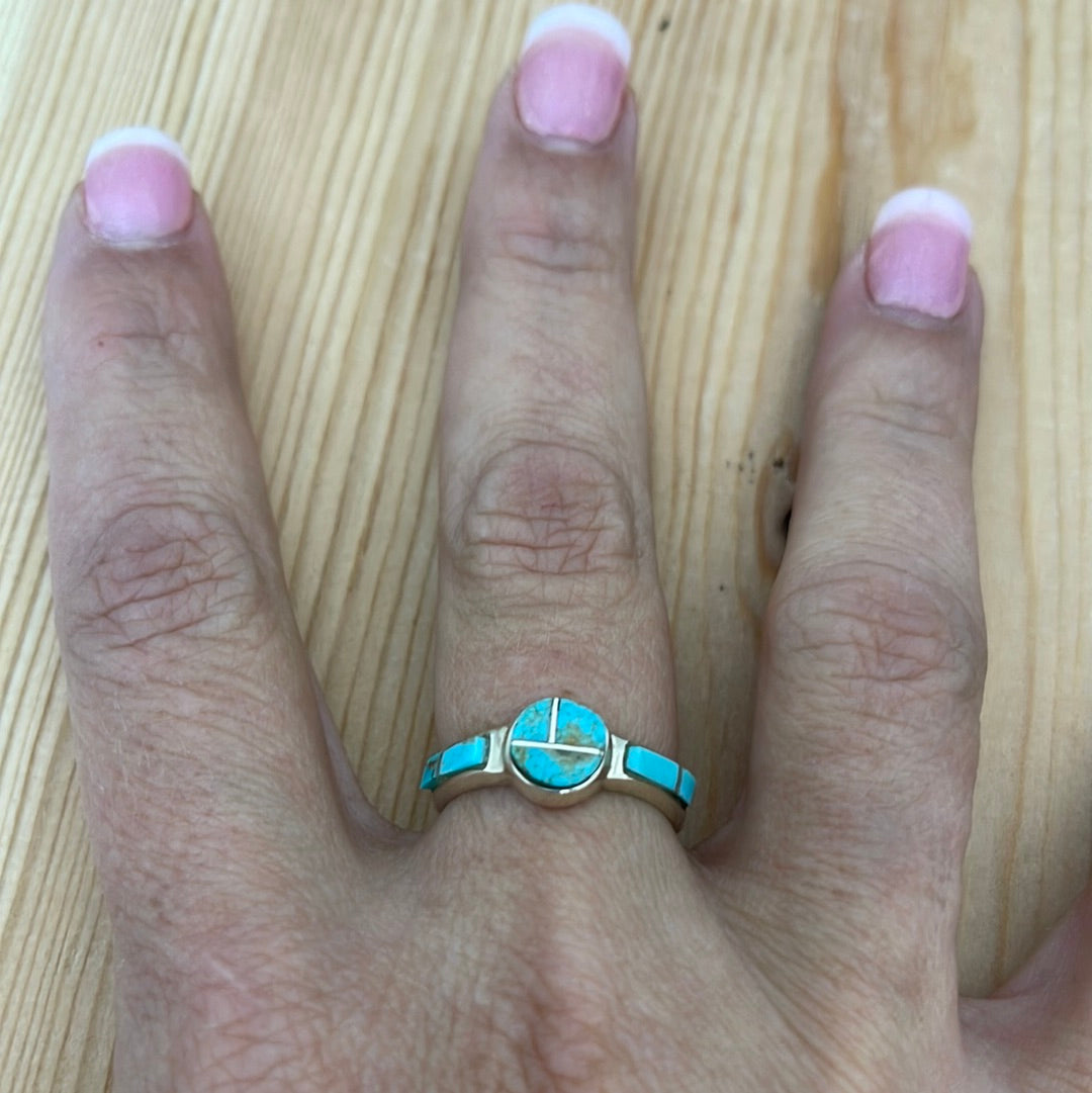 Size 7 - Sleeping Beauty Turquoise Ring