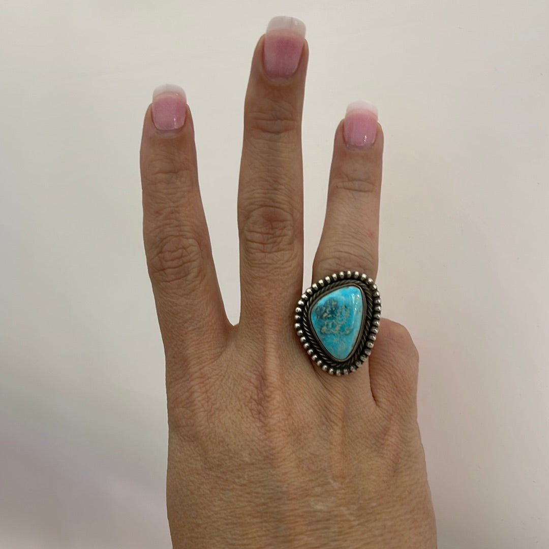 7.5 - Sonoran Rose Turquoise Ring