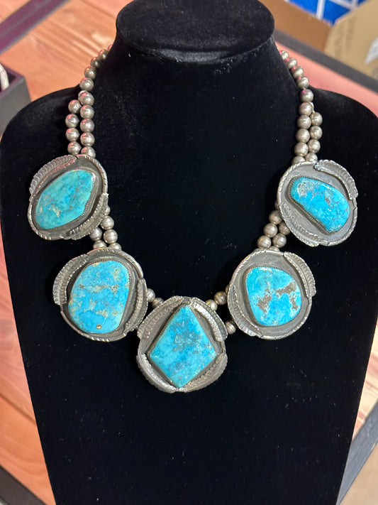 Old Kingman Turquoise Necklace