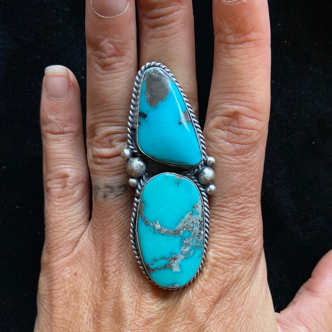 Kingman Turquoise ring size 11.0