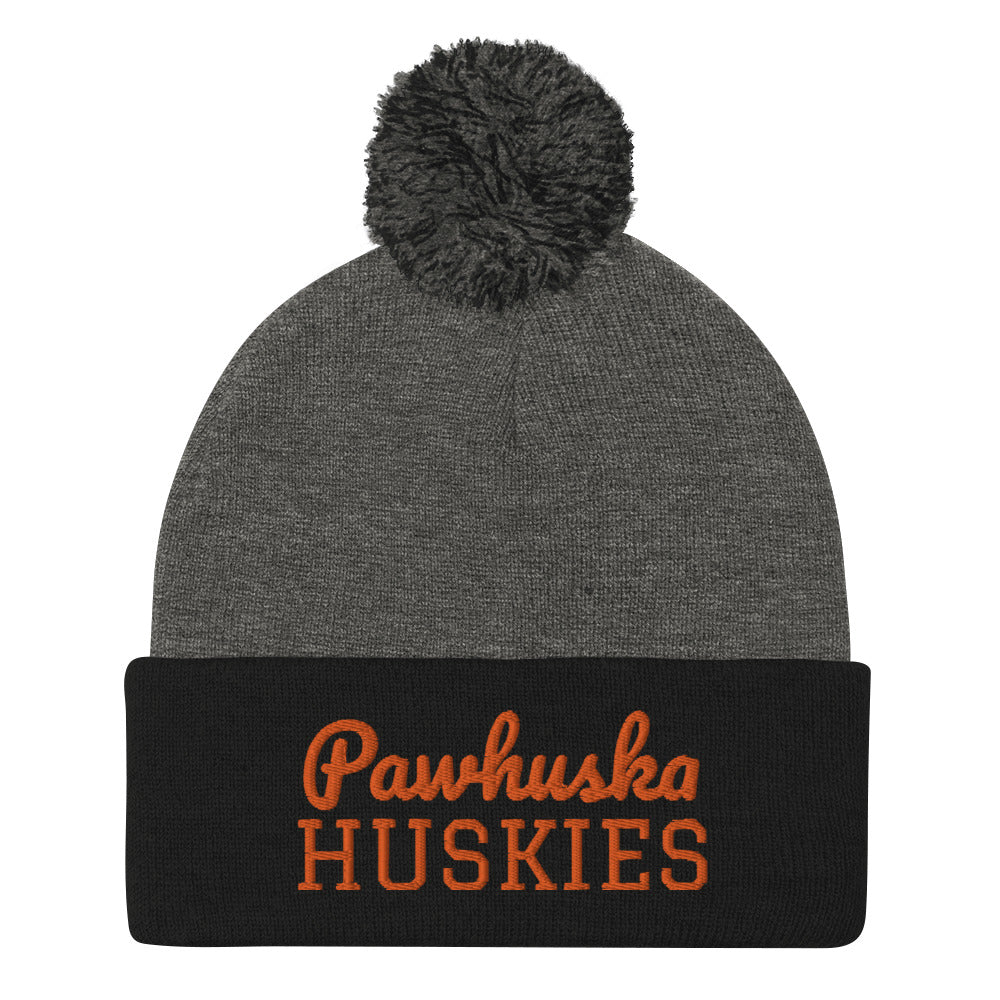 Huskies Pom-Pom Beanie - Multiple Colors!