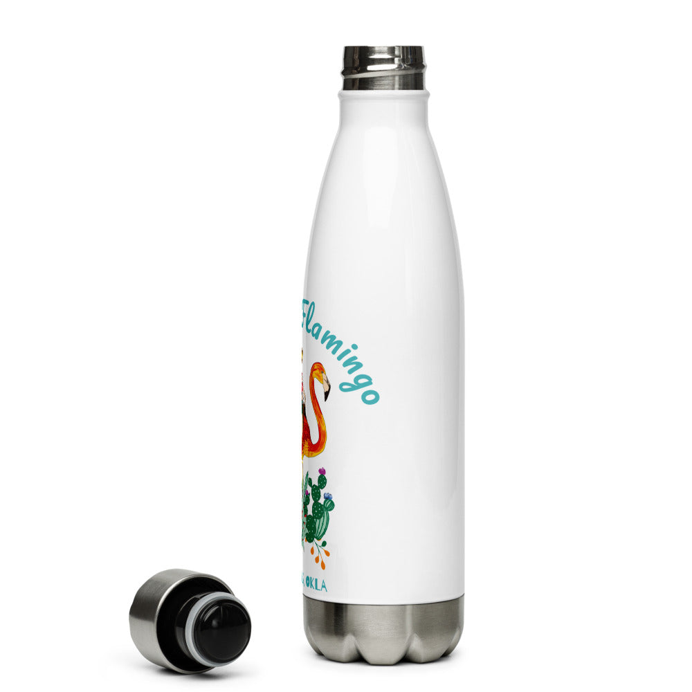 Retro Logo Stainless Steel Water Bottle