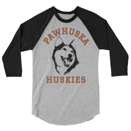 Huskies 3/4 sleeve shirt - 2 Colors!