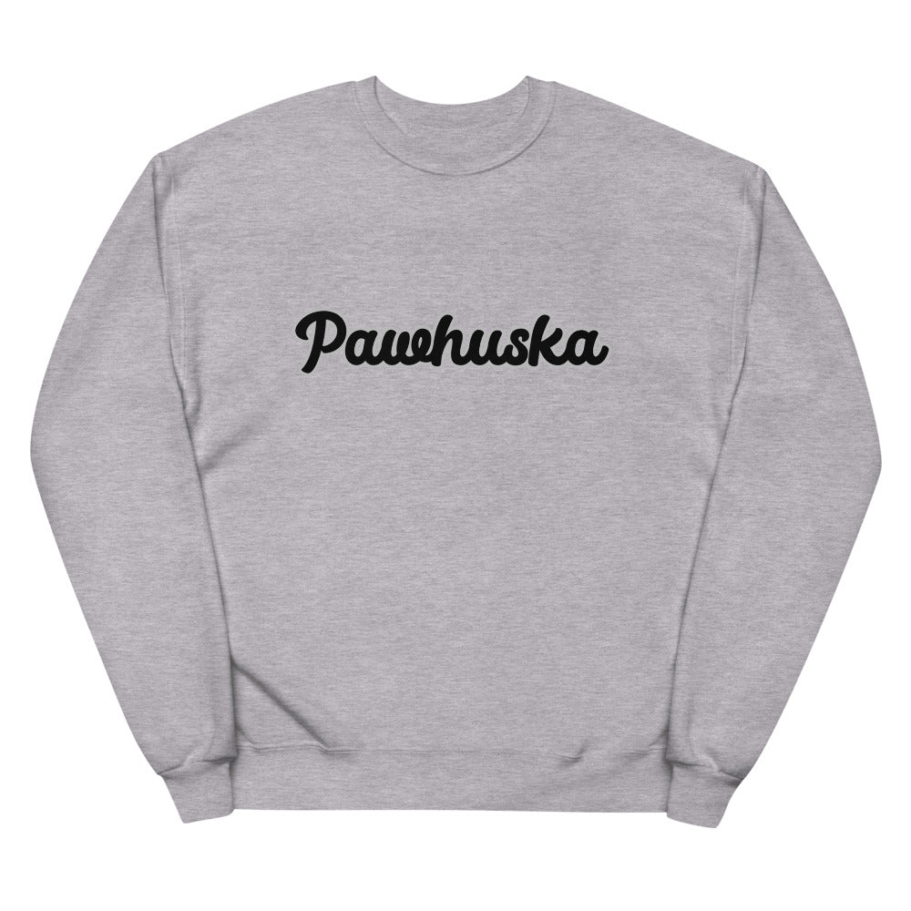 Unisex fleece sweatshirt