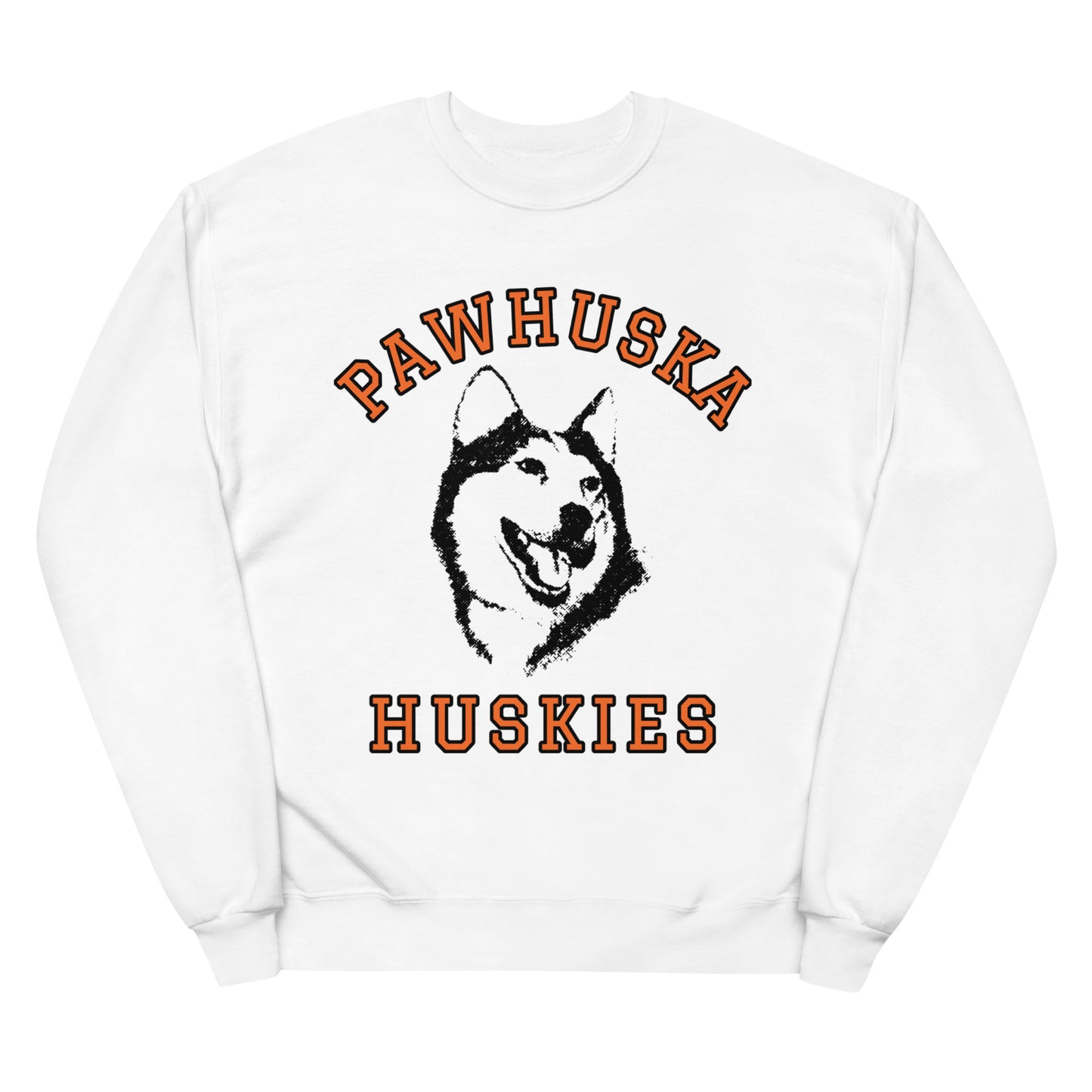 Huskies Unisex fleece sweatshirt available in 2 colors!