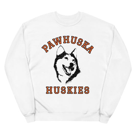 Huskies Unisex fleece sweatshirt available in 2 colors!
