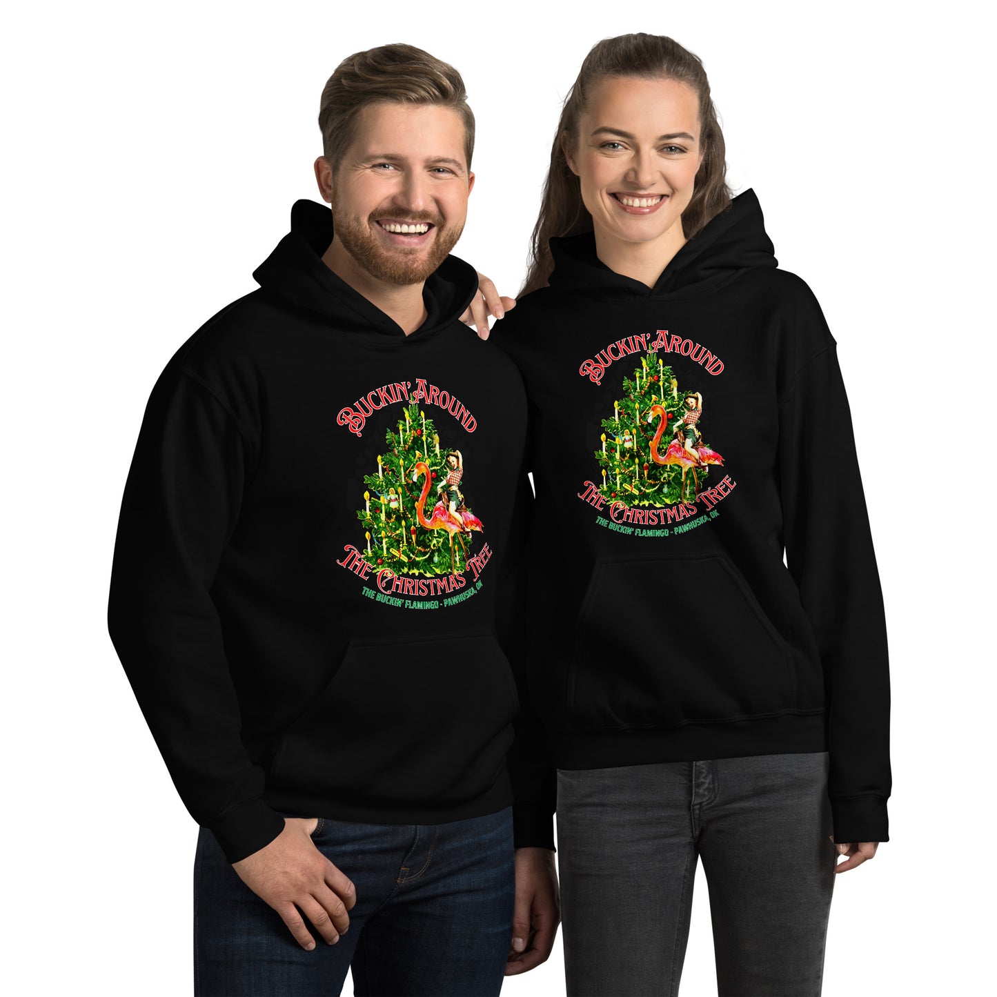 Buckin' Around Unisex Hoodie