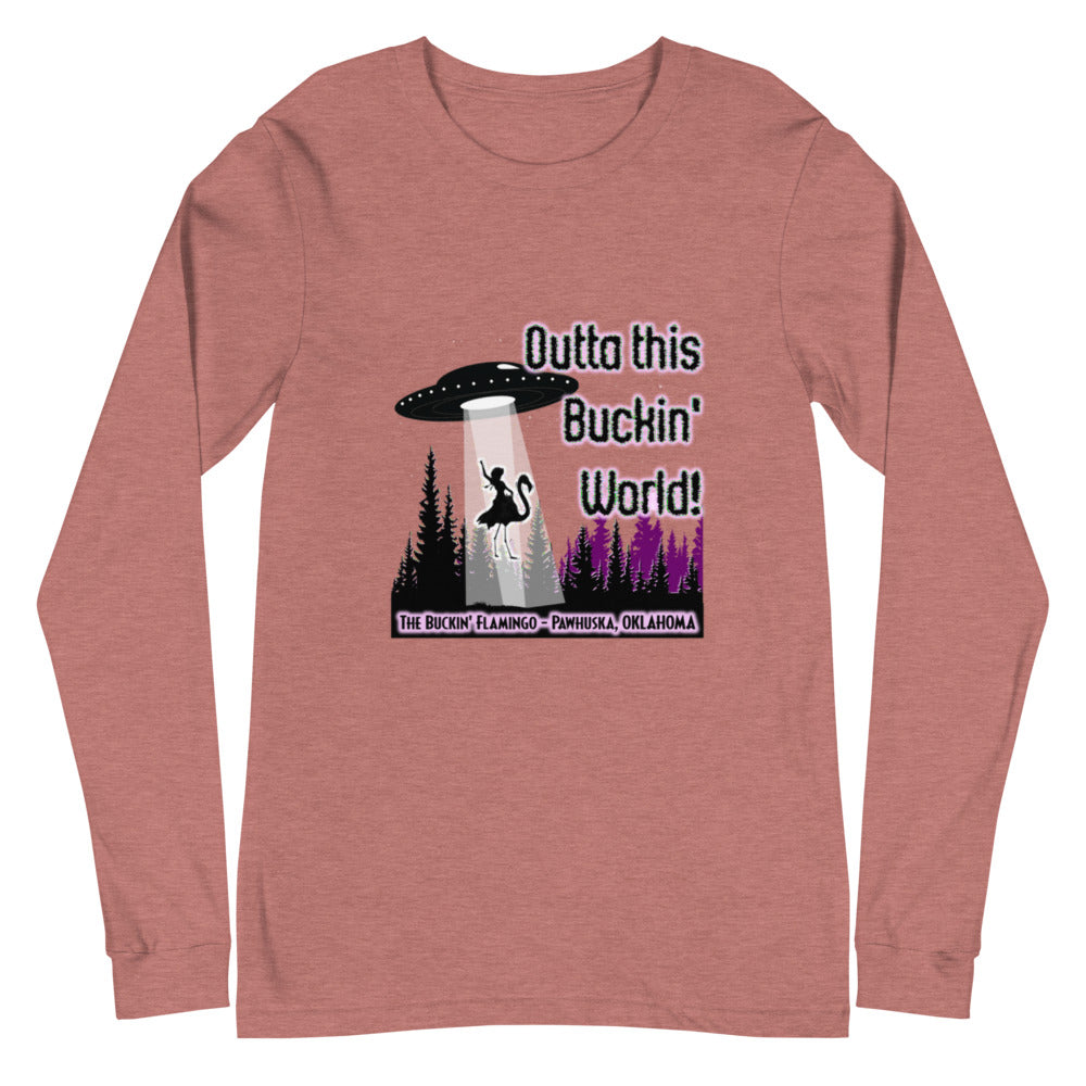 Outta This World Unisex ADULT Long Sleeve Tee