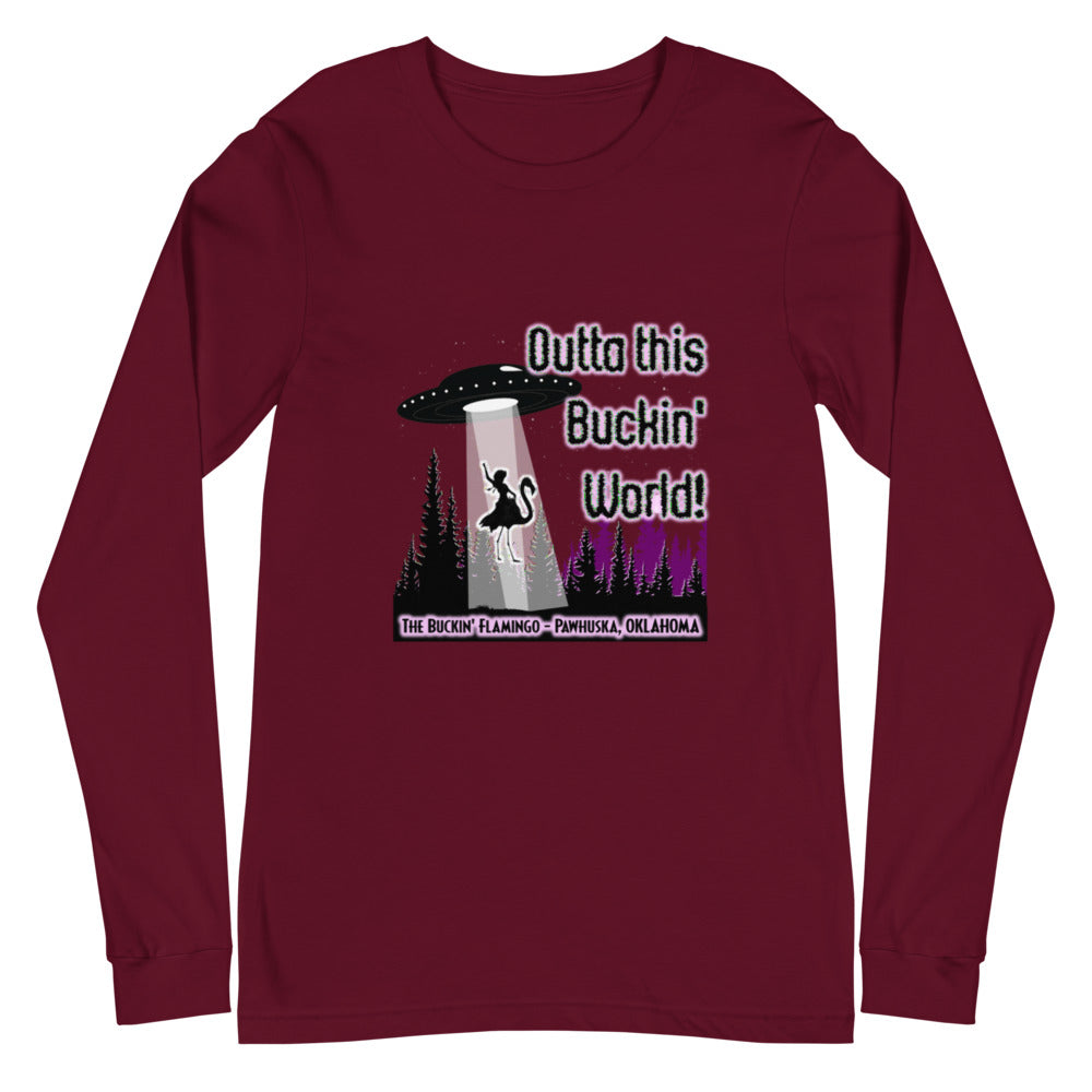 Outta This World Unisex ADULT Long Sleeve Tee