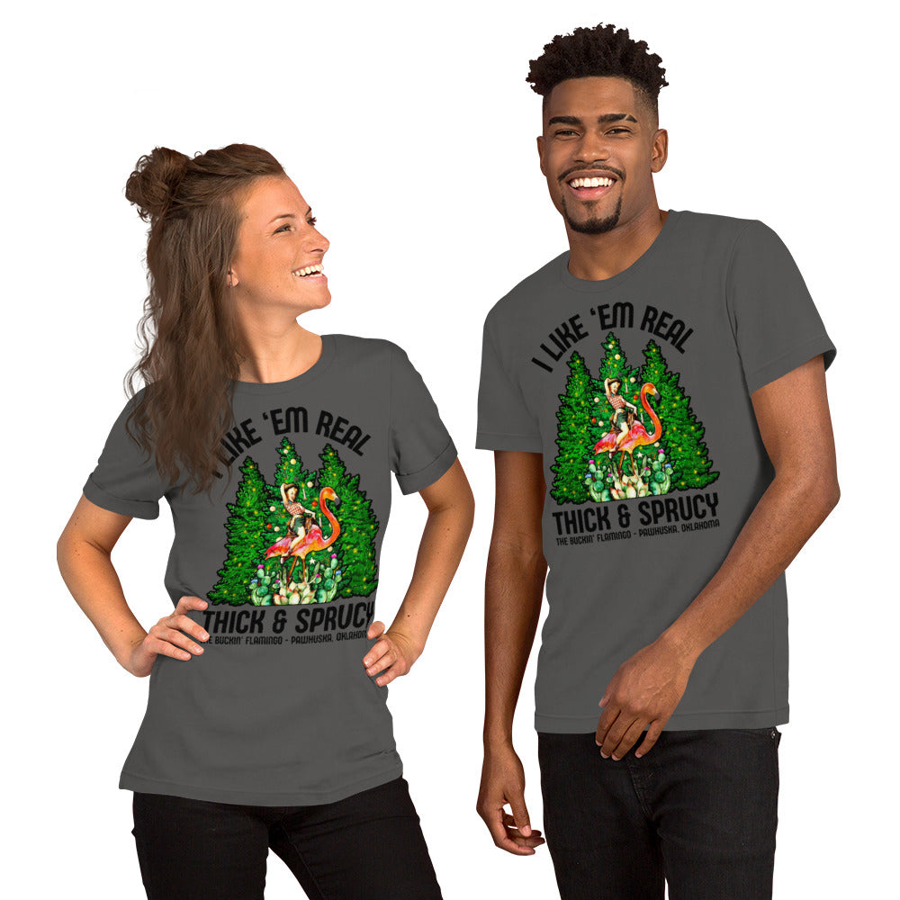 Thick and Sprucy Christmas Unisex t-shirt - UP TO 5X