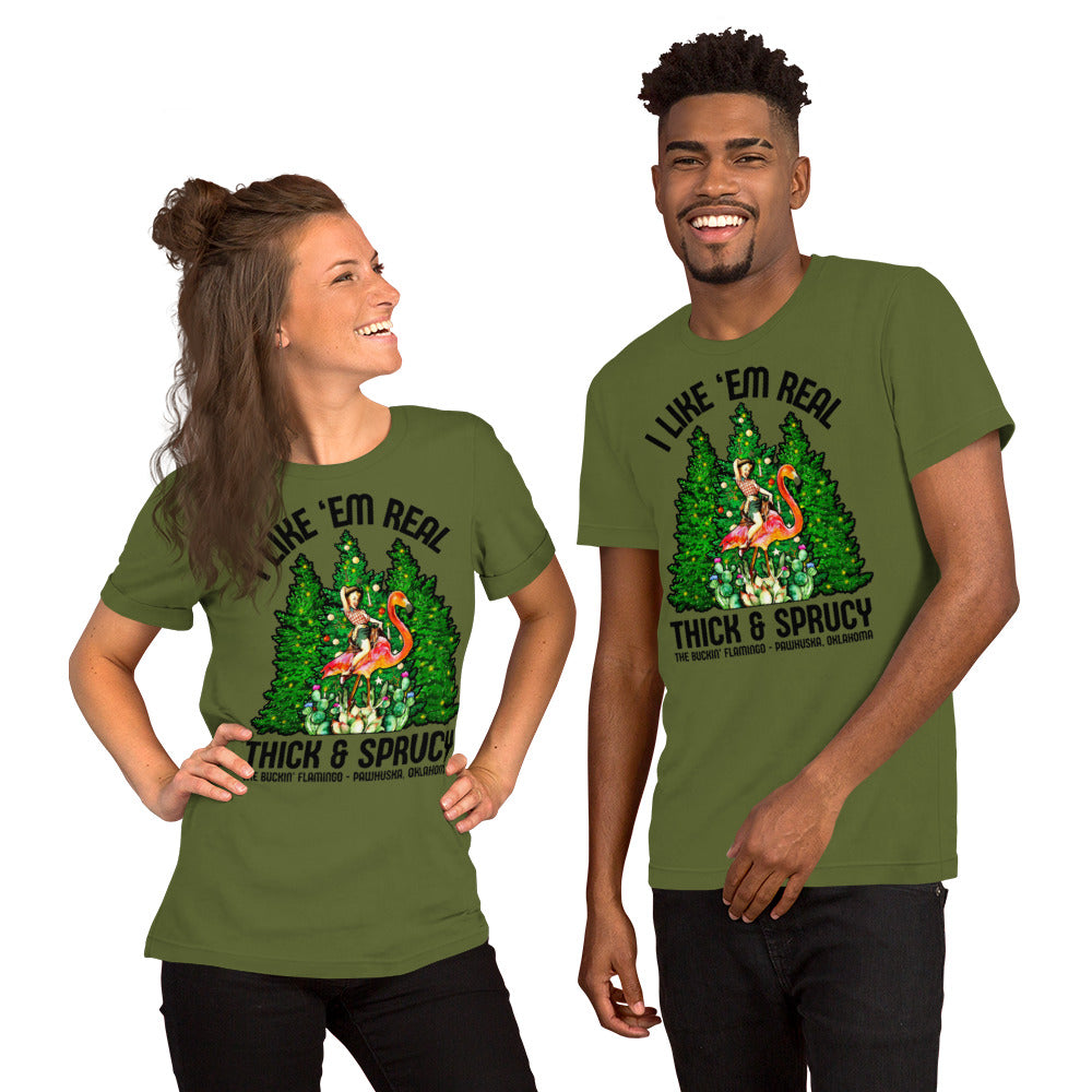 Thick and Sprucy Christmas Unisex t-shirt - UP TO 5X